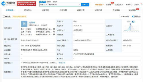 鐘薛高布局華南市場，在廣州成立食品公司拓展新業務